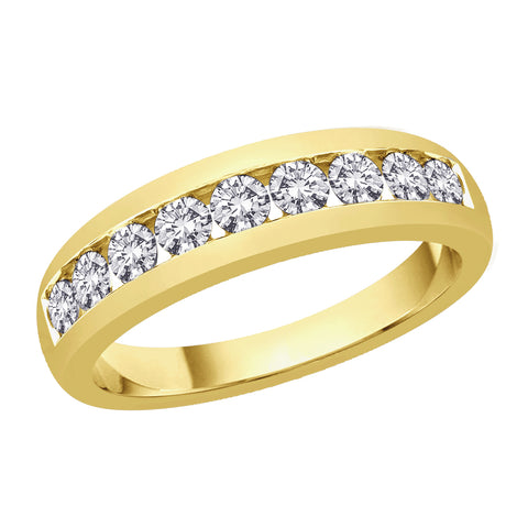 KATARINA Diamond Men's Wedding Band (1 cttw)