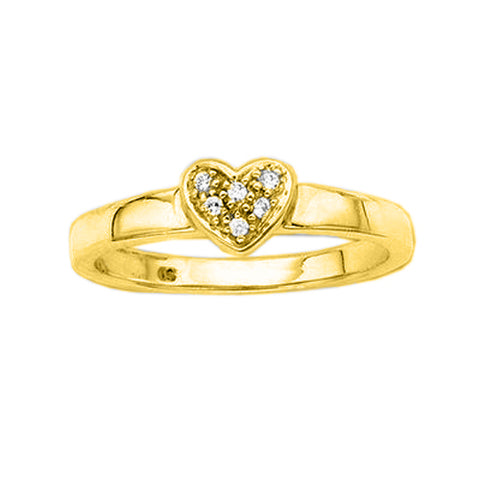 KATARINA Diamond Heart Jewelry Set