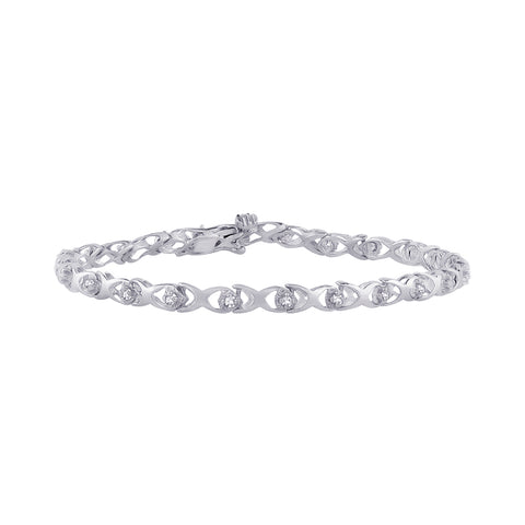 KATARINA Diamond Link Bracelet (1/4 cttw)