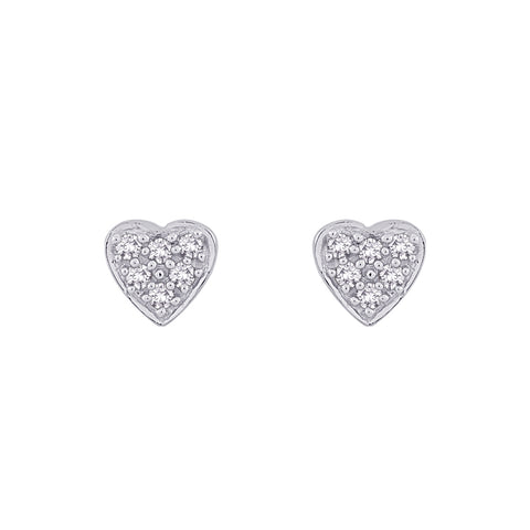 KATARINA Diamond Heart Jewelry Set