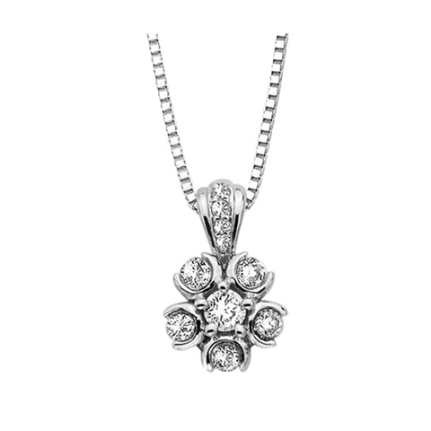 KATARINA Diamond Cluster Style Jewelry Set