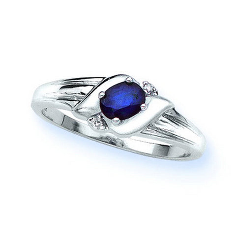 KATARINA Diamond and Sapphire Fashion Jewelry Set