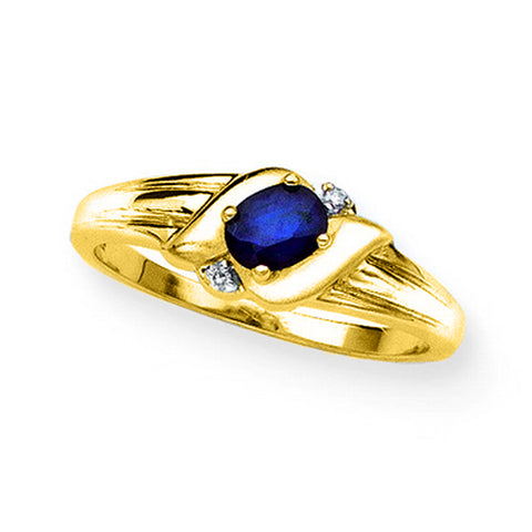 KATARINA Diamond and Sapphire Fashion Jewelry Set