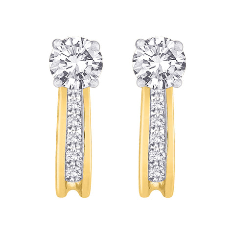 KATARINA Diamond Earring Jackets (1/4 cttw)