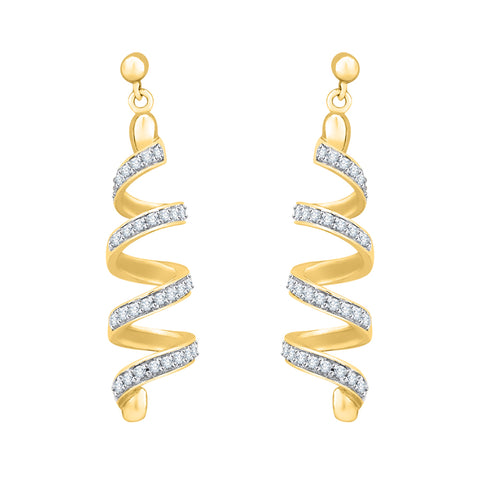KATARINA 3/4 cttw Diamond Fashion Earrings