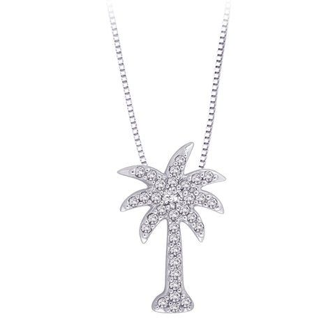 KATARINA Diamond Palm Tree Jewelry Set (1/3 cttw)