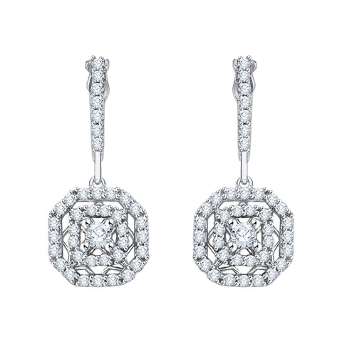 KATARINA Diamond Fashion Earrings (1/2 cttw)