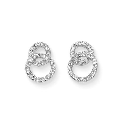 KATARINA Diamond Circle Jewelry Set