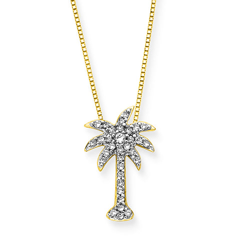KATARINA Diamond Palm Tree Jewelry Set (5/8 cttw)