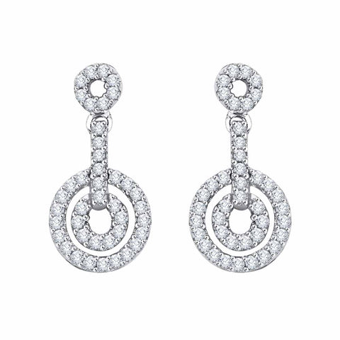 KATARINA Diamond Fashion Earrings (1/4 cttw)