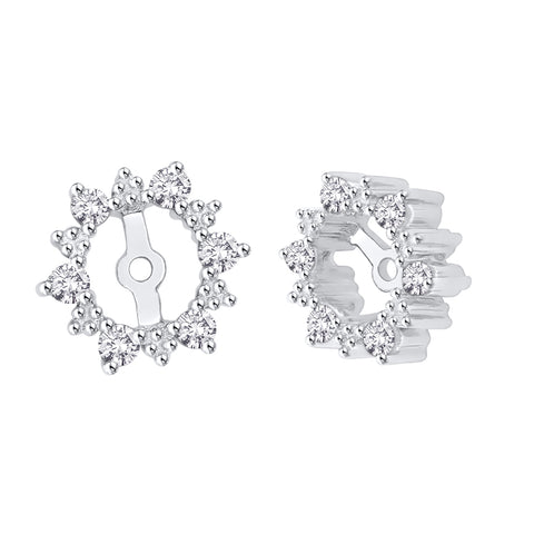 KATARINA Diamond Earring Jackets (1/2 cttw)