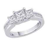 14K White Gold~GH | I1