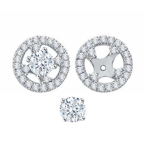 KATARINA Diamond Earring Jackets (1/3 cttw)