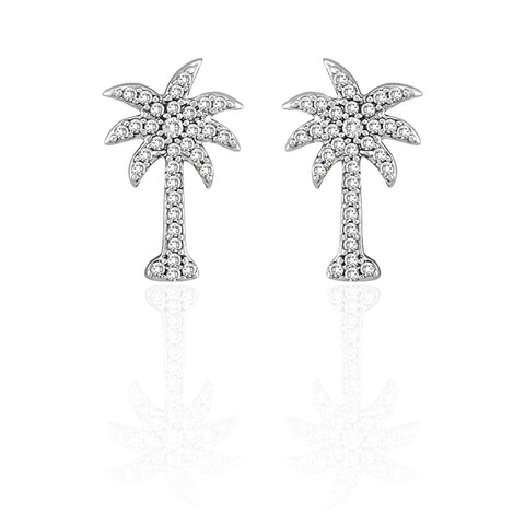 KATARINA Diamond Palm Tree Jewelry Set