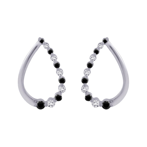 KATARINA Black and White Alternating Diamond