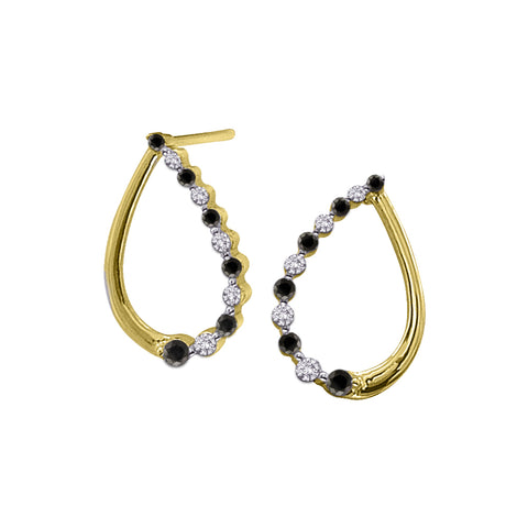 KATARINA Black and White Alternating Diamond