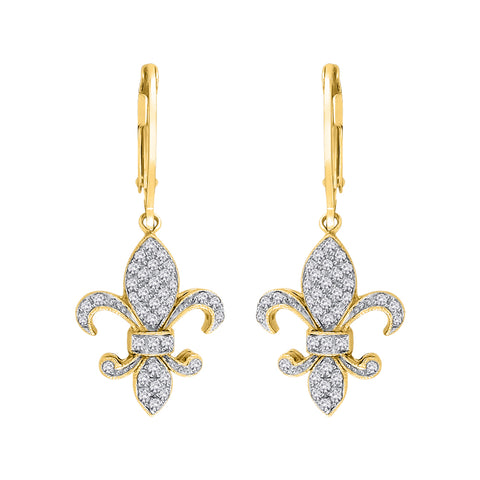 KATARINA Lever Back 1/3 cttw Diamond