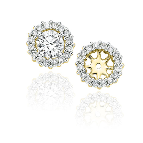KATARINA Diamond Earring Jackets (1/2 cttw, GH, I2/I3)
