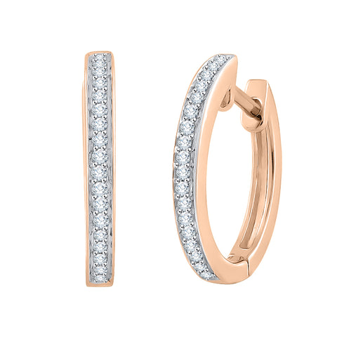 KATARINA Diamond Huggie Earrings (1/6 cttw)