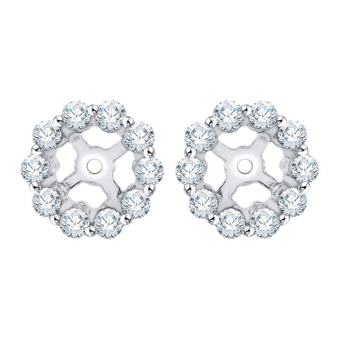 KATARINA Diamond Earring Jackets (3/8 cttw)