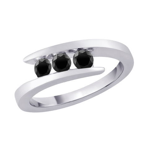 KATARINA 3 Diamond Promise Ring (1/2 cttw)