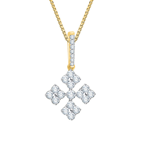 KATARINA Diamond Fashion Pendant Necklace (3/8 cttw)