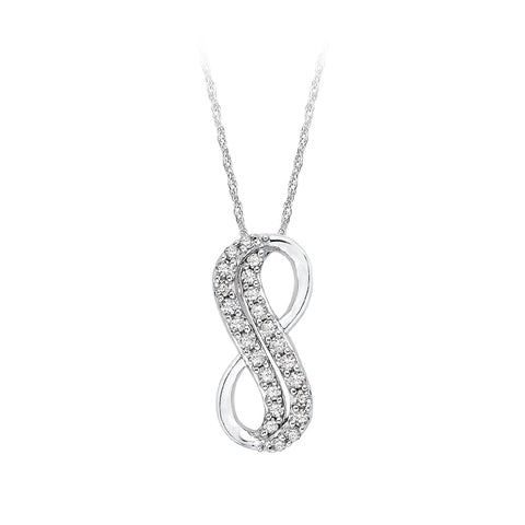 KATARINA Diamond Infinity Jewelry Set (7/8 cttw)