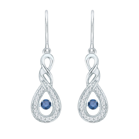 KATARINA 1/4 cttw Diamond Dangle Earrings GH-I2-I3