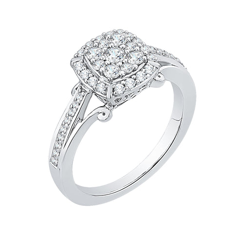 KATARINA Diamond Engagement Ring (1/2 cttw)
