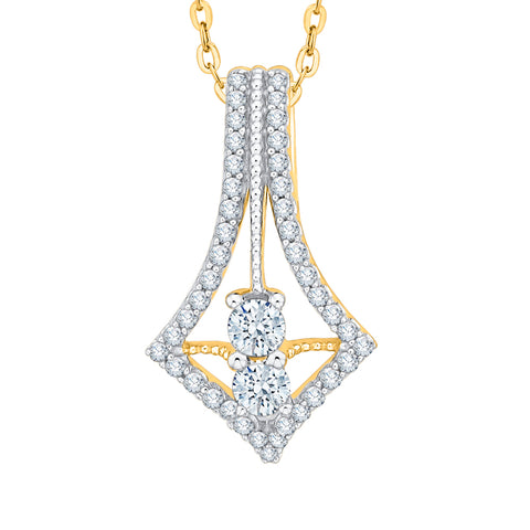 KATARINA Diamond Fashion Pendant Necklace (3/8 cttw)