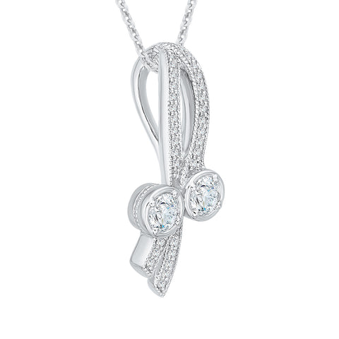 KATARINA Diamond Fashion Pendant Necklace (5/8 cttw)