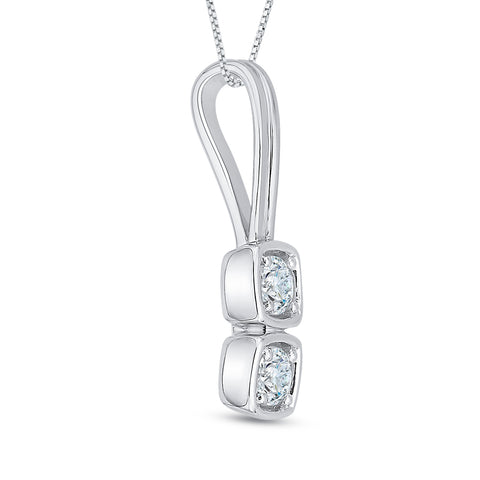 KATARINA Diamond Fashion Pendant Necklace (3/8 cttw)