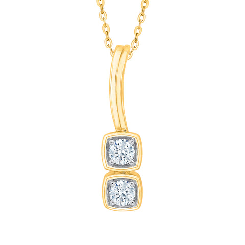 KATARINA Diamond Fashion Pendant Necklace (3/8 cttw)