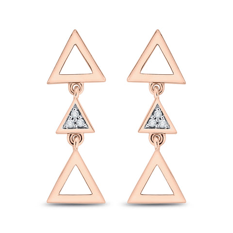 KATARINA Diamond Fashion Earrings (1/20 cttw)
