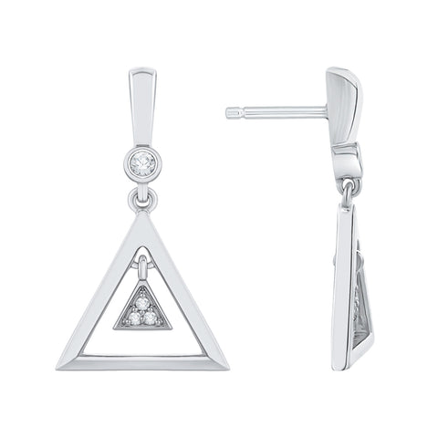 KATARINA Diamond Fashion Earrings (1/20 cttw GH, I2/I3)