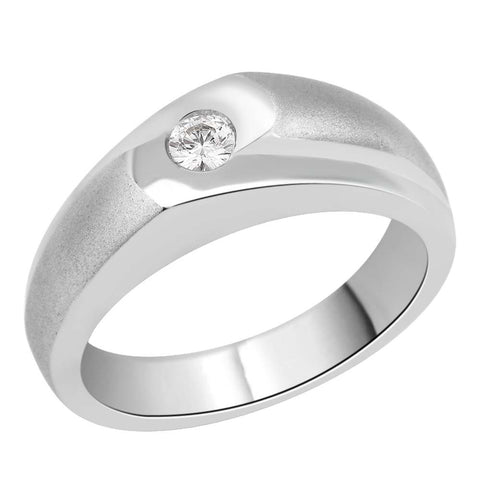 KATARINA Diamond Men's Wedding Band (1/6 cttw GH, I2)