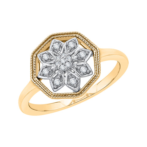 KATARINA Diamond Fashion Ring (1/10 cttw)