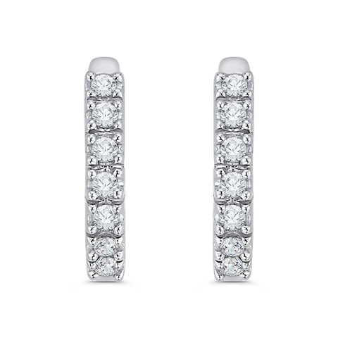 KATARINA Diamond Huggie Earrings (1/4 cttw)