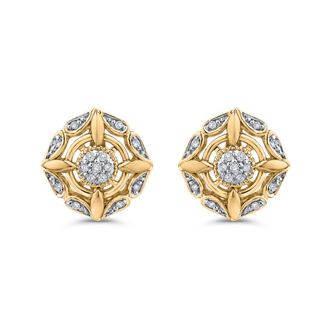 KATARINA Diamond Fashion Earrings (1/10 cttw)