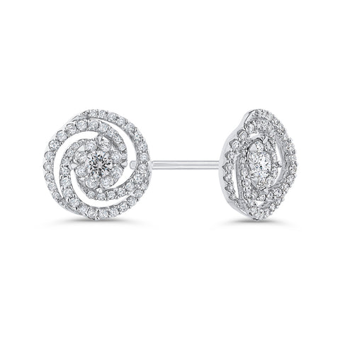 KATARINA Diamond Fashion Earrings (3/4 cttw)