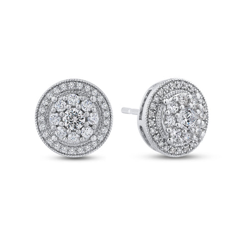 KATARINA Diamond Fashion Earrings (3/4 cttw)