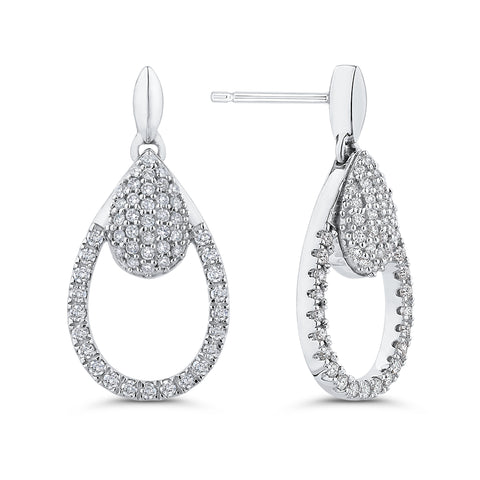 KATARINA Diamond Dangle Earrings (1/2 cttw)