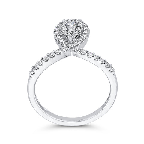KATARINA 1/2 cttw Diamond Cluster Fashion Ring