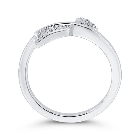KATARINA 1/20 cttw Diamond Arrow Ring