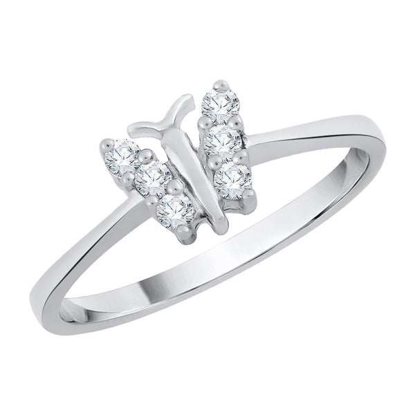 14K White Gold~IJ | I1