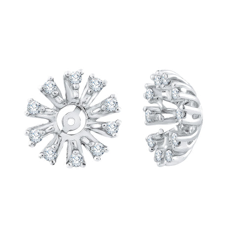 KATARINA Diamond Earring Jackets (1/5 cttw)
