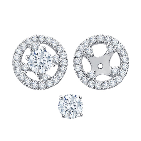 KATARINA Diamond Earring Jackets (1/3 cttw)