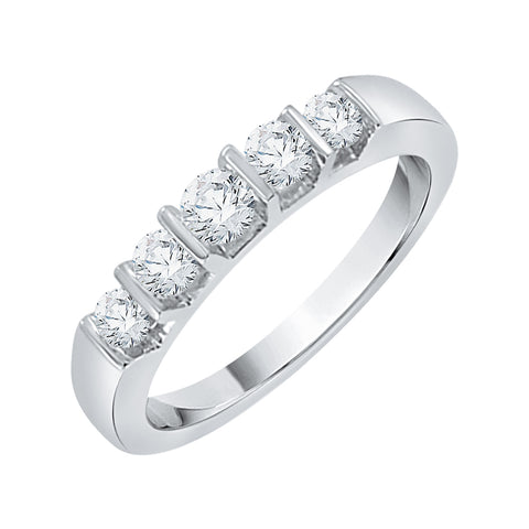 KATARINA Diamond Wedding Band (1 cttw, J-K, SI2-I1)