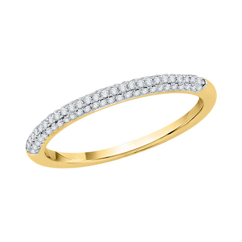 KATARINA 1/4 cttw Diamond Wedding Band