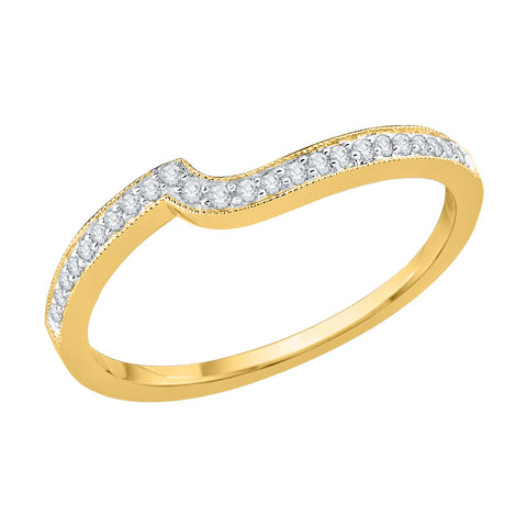 KATARINA 1/10 cttw Diamond Wedding Band